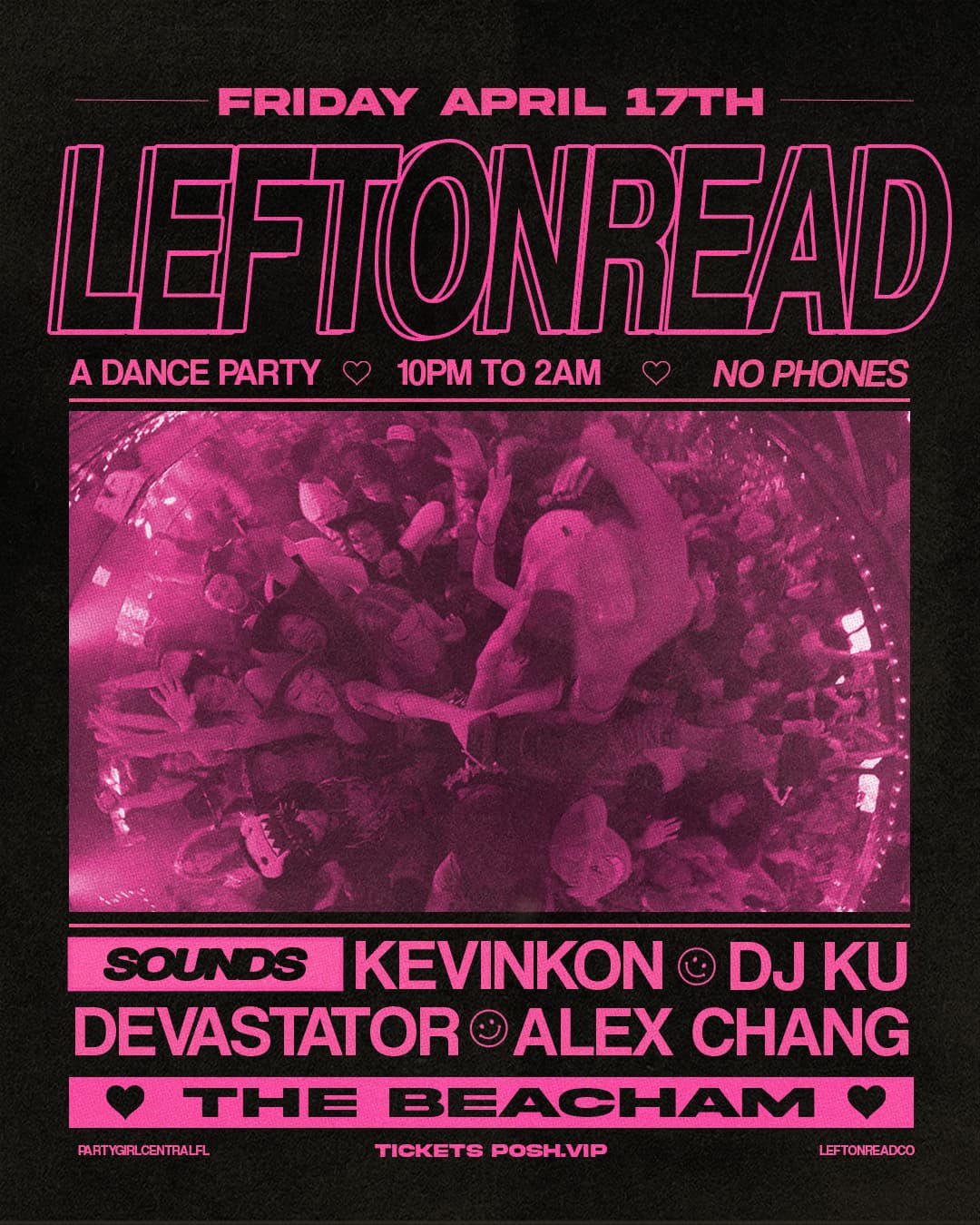 LEFTONREAD: Live at THE BEACHAM at The Beacham