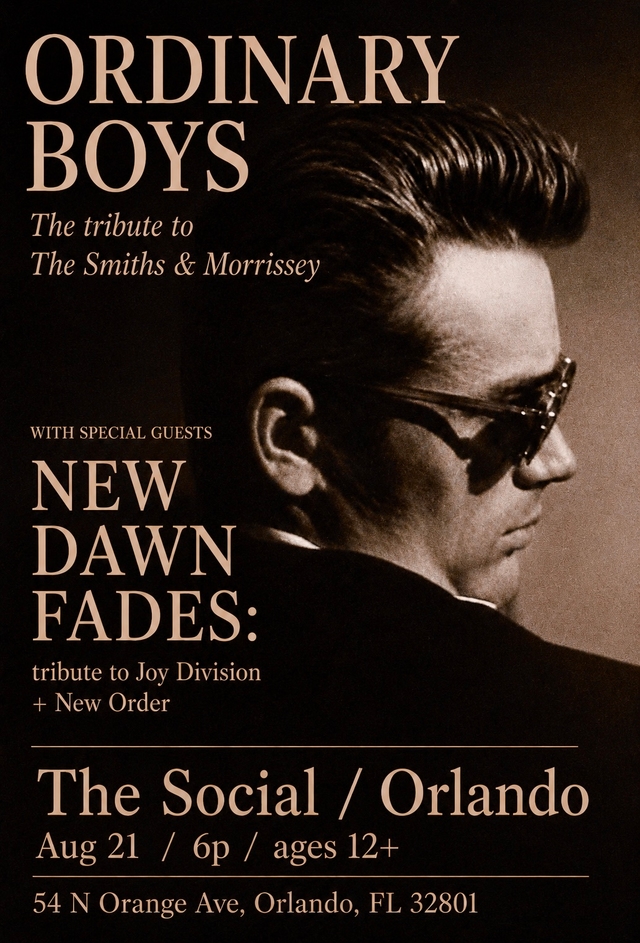 Image for Ordinary Boys – The Tribute to The Smiths & Morrissey